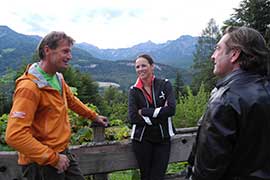 Vera Rußwurm – Dreh mit Heli Vera Rußwurm - Dreh mit Heli