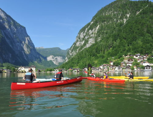 Seekajakausflug mit Hallstattblick